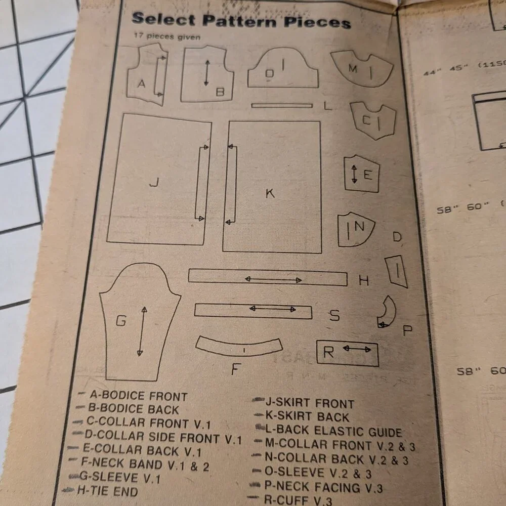 simplicity 7401 sewing pattern Girls Dress